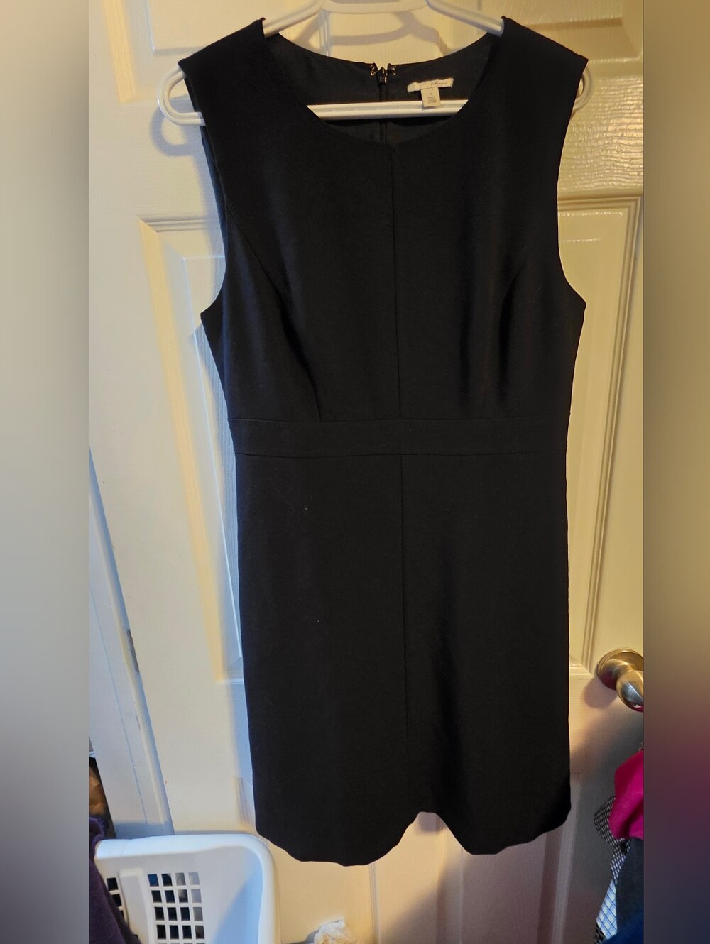 4/$67 Deal! Halogen Black Sleeveless Midi Dress
